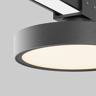 Уличный трековый светильник *12*-5,9 см, *LED*12W, 3000K, Maytoni Outdoor Zon IP O-TR01-1-F-12WB3K, Черный