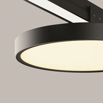 Уличный трековый светильник *18*-5,9 см, *LED*18W, 3000K, Maytoni Outdoor Zon IP O-TR01-1-F-18WB3K, Черный
