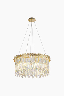 552-ф600 GOLD Люстра NW 8*40W (320W)*E14, Ø600 x H280, NewRgy GOLD (Золото)