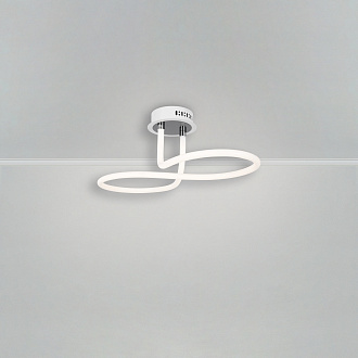 Светильник 62*27*-21 см, *LED*32W, 4000K, Freya Нарядный/Fancy FR6059CL-L45W, Белый и Хром
