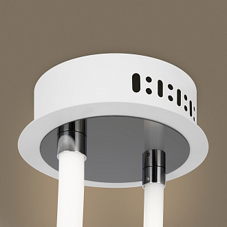 Светильник 62*27*-21 см, *LED*32W, 4000K, Freya Нарядный/Fancy FR6059CL-L45W, Белый и Хром