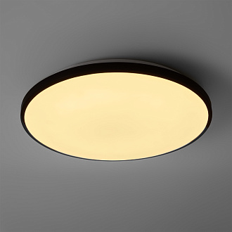 Светильник 30*30*5,5-5,5 см, *LED*24W, 3000-6500+RGBK, Freya Обель/Obelle FR6211CL-L24B, Черный