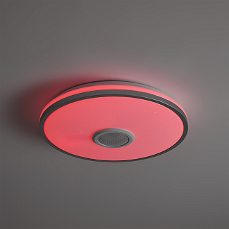 Светильник 34*34*6-6 см, *LED*38W, 3000-6500+RGBK, Freya Ронд/Rond FR6226CL-L36W, Белый