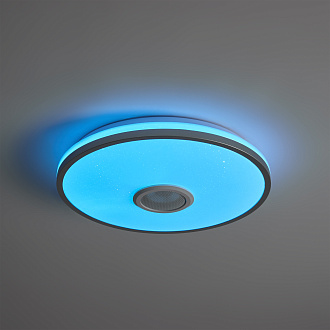 Светильник 34*34*6-6 см, *LED*38W, 3000-6500+RGBK, Freya Ронд/Rond FR6226CL-L36W, Белый