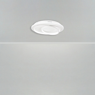 Светильник *40*-10 см, *LED*85W, 3000-7000K, Freya Спираль/Spiral FR6089CL-L120W, Белый