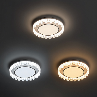 Светильник *49*-12 см, *LED*108W, 3000-6000K, Freya Мантелло/Mantello FR6228CL-L92W3, Белый