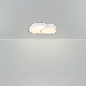 Светильник 52,5*38*-8 см, *LED*72W, 3000-7000K, Freya Скромность/Modesty FR6079CL-L72W, Белый