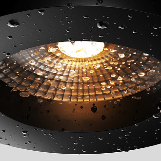 Уличный светильник *8,6*-10,3 см, *LED*10W, 3000K, Maytoni Бухта O511DL-L10B3K, Черный