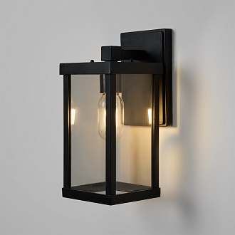 Уличное бра 18*12*-30 см, 1*E27*40W Voltega  VGL7219WL-01B8, Черный
