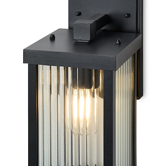 Уличное бра 18*12*-30 см, 1*E27*40W Voltega  VGL7220WL-01B2, Черный