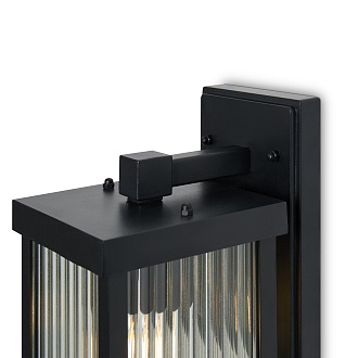 Уличное бра 18*12*-30 см, 1*E27*40W Voltega  VGL7220WL-01B2, Черный