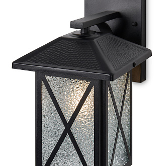Уличное бра 20*15*-24,5 см, 1*E27*40W Voltega  VGL7214WL-01B1, Черный