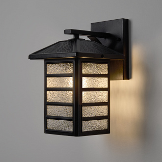 Уличное бра 20*15*-24,5 см, 1*E27*40W Voltega  VGL7216WL-01B1, Черный