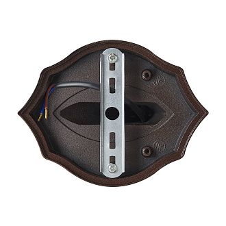 Уличное бра 19*15,5*-28 см, 1*E27*40W Voltega  VGL7211WL-01BR, Бронза
